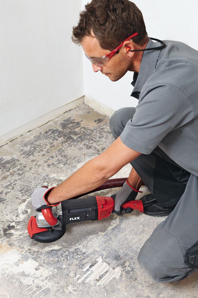 Produktbild FLEX Kraftvoller 1800 Watt Sanierungsschleifer LD 18-7 125 R, Kit PKD-Jet bild 7