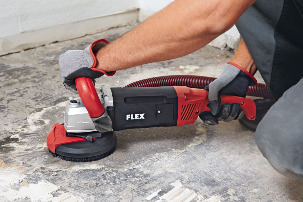Produktbild FLEX Kraftvoller 1800 Watt Sanierungsschleifer LD 18-7 125 R, Kit PKD-Jet bild 8
