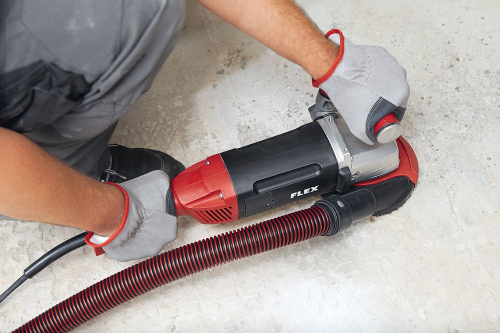 Produktbild FLEX Kraftvoller 1800 Watt Sanierungsschleifer LD 18-7 125 R, Kit PKD-Jet bild 11