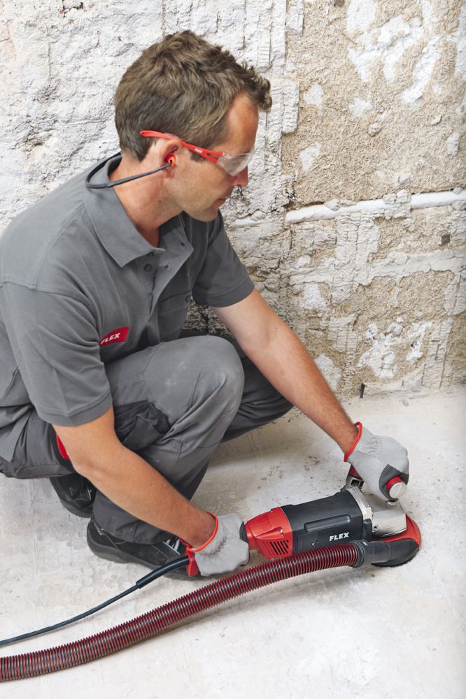 Produktbild FLEX Kraftvoller 1800 Watt Sanierungsschleifer LD 18-7 125 R, Kit PKD-Jet bild 12