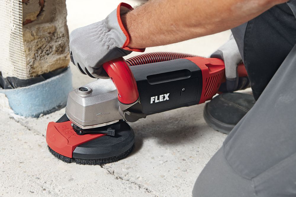 Produktbild FLEX Kraftvoller 1800 Watt Sanierungsschleifer LD 18-7 125 R, Kit PKD-Jet bild 14