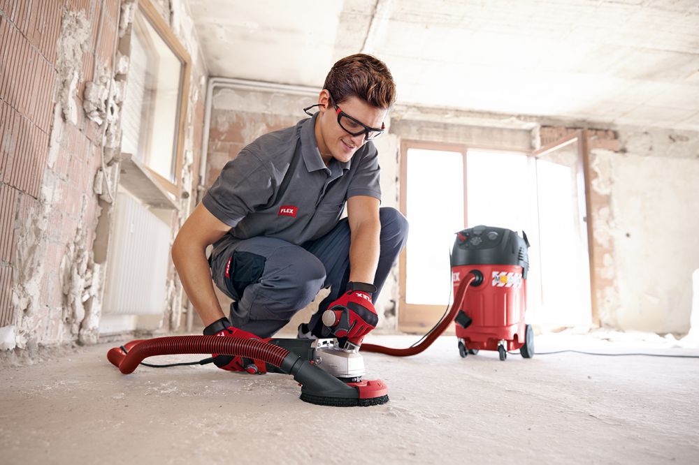 Produktbild FLEX Kraftvoller 1800 Watt Sanierungsschleifer LD 18-7 150 R, Kit TH-Jet bild 4