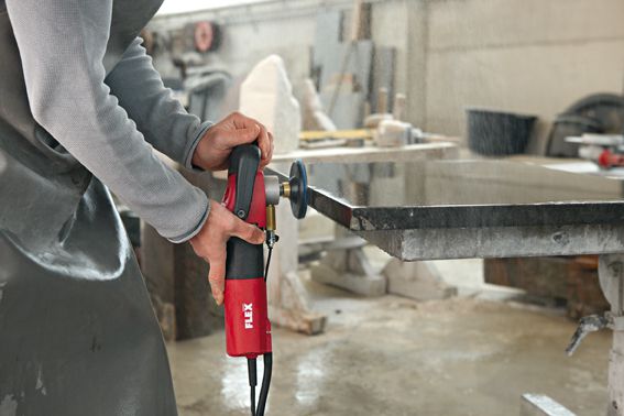 Produktbild FLEX 1150 Watt Nass-Steinpolierer mit variabler Drehzahl und PRCD-Schalter, 115 mm bild 6