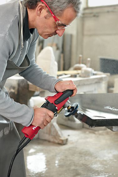 Produktbild FLEX 1150 Watt Nass-Steinpolierer mit variabler Drehzahl und PRCD-Schalter, 115 mm bild 7