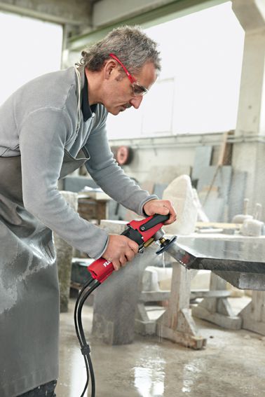 Produktbild FLEX 1150 Watt Nass-Steinpolierer mit variabler Drehzahl und PRCD-Schalter, 115 mm bild 8