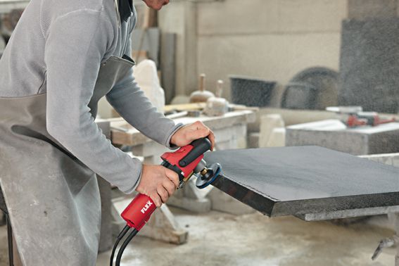Produktbild FLEX 1150 Watt Nass-Steinpolierer mit variabler Drehzahl und PRCD-Schalter, 115 mm bild 9