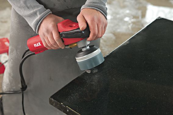Produktbild FLEX 1150 Watt Nass-Steinpolierer mit variabler Drehzahl und PRCD-Schalter, 115 mm bild 11