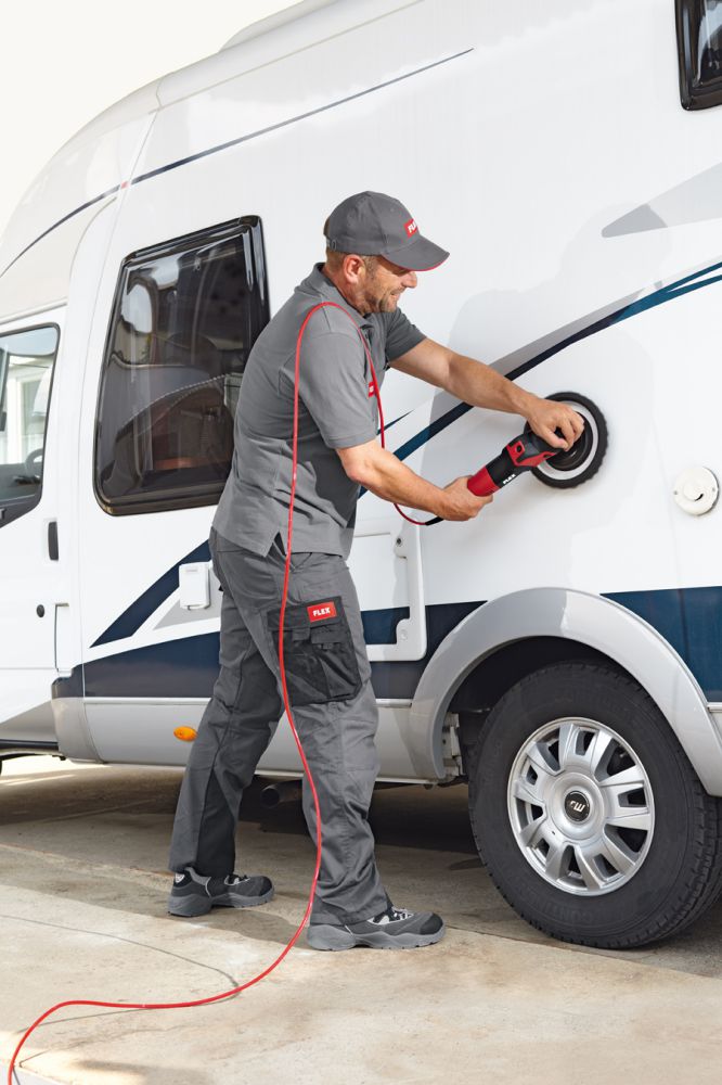 Produktbild FLEX Polierer mit hohem Drehmoment für die Bearbeitung großer Lackoberflächen 1400W bild 4