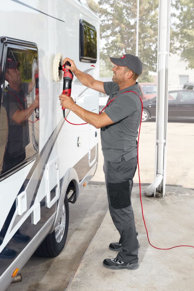 Produktbild FLEX Polierer mit hohem Drehmoment für die Bearbeitung großer Lackoberflächen 1400W bild 6