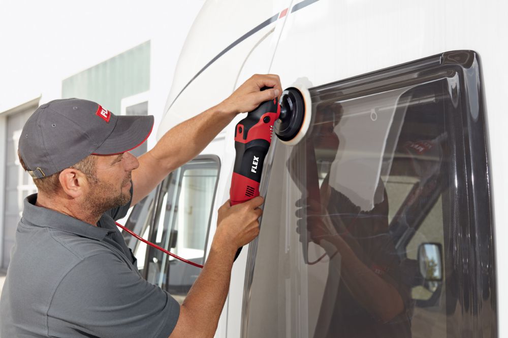 Produktbild FLEX Polierer mit hohem Drehmoment für die Bearbeitung großer Lackoberflächen 1400W bild 12