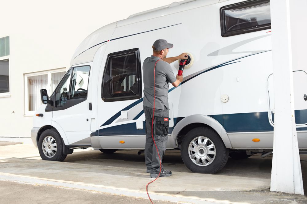 Produktbild FLEX Polierer mit hohem Drehmoment für die Bearbeitung großer Lackoberflächen 1400W bild 18