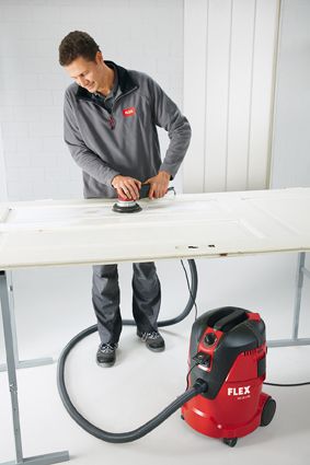 Produktbild FLEX Sicherheitssauger mit manueller Filterabreinigung, 25 l, Klasse L bild 10