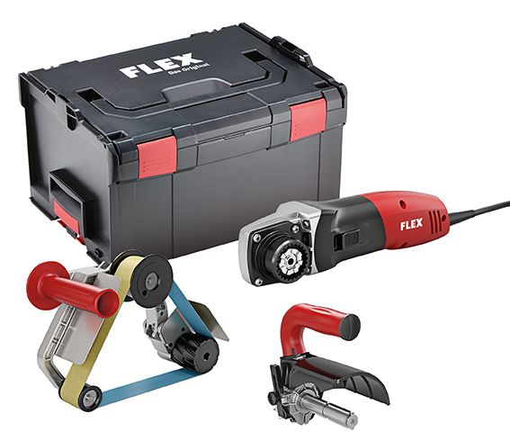 Produktbild FLEX Satiniermaschine und Rohrbandschleifer TRINOXFLEX im Set bild 27