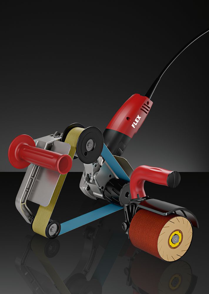 Produktbild FLEX Satiniermaschine und Rohrbandschleifer TRINOXFLEX im Set bild 29