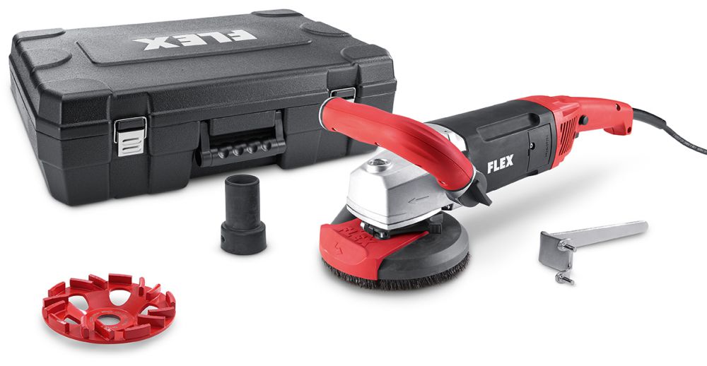 Produktbild FLEX Kraftvoller 1800 Watt Sanierungsschleifer LD 18-7 125 R, Kit E-Jet