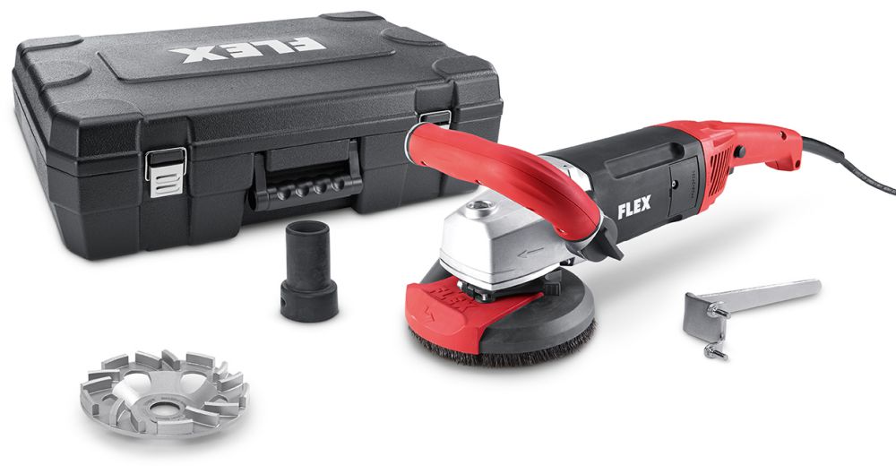 Produktbild FLEX Kraftvoller 1800 Watt Sanierungsschleifer LD 18-7 125 R, Kit TH-Jet