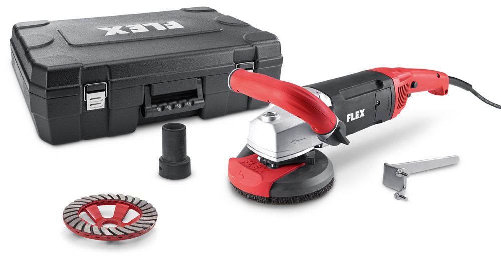 Produktbild FLEX Kraftvoller 1800 Watt Sanierungsschleifer LD 18-7 125 R, Kit Turbo-Jet