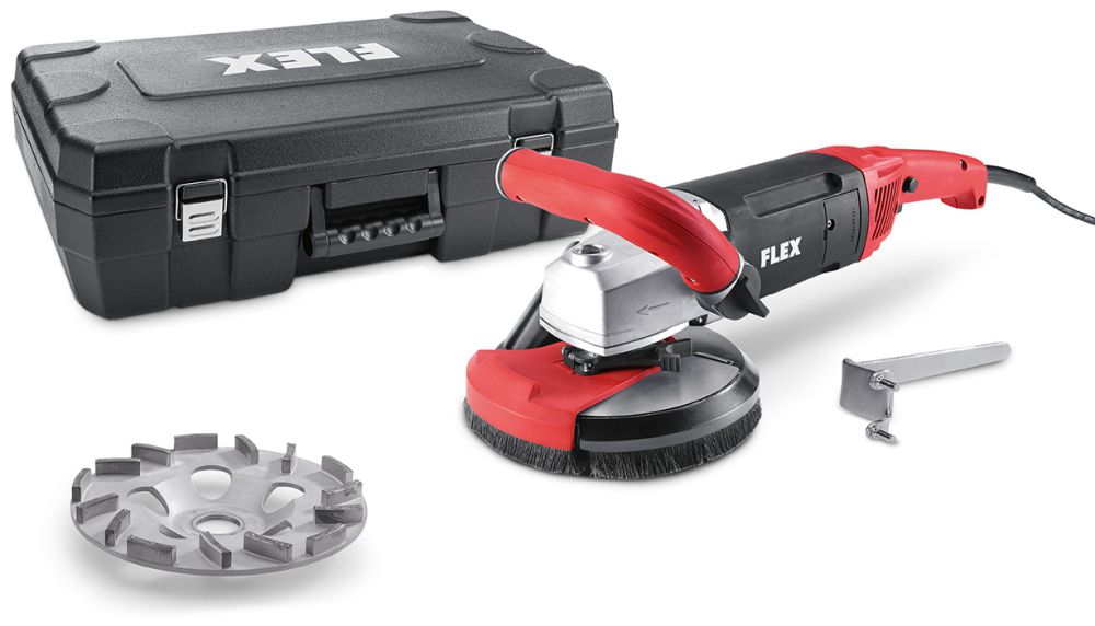 Produktbild FLEX Kraftvoller 1800 Watt Sanierungsschleifer LD 18-7 150 R, Kit TH-Jet