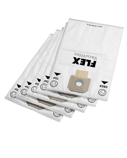 Produktbild FLEX Vlies Filtersäcke 5 Stück für Sauger