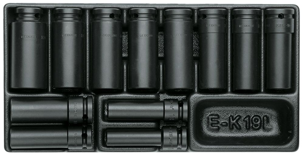 Produktbild GEDORE Satz Kraftschraubereinsätze 1/2 in 1/3 ES-Modul