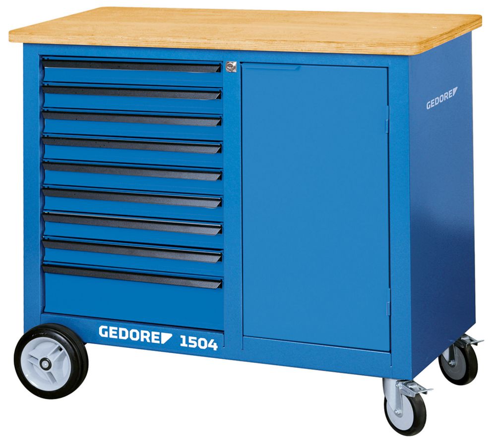 Produktbild GEDORE Rollwerkbank mit 9 Schubladen