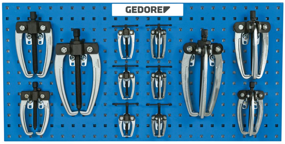 Produktbild GEDORE Abzieher-Satz auf Lochwand 12-tlg