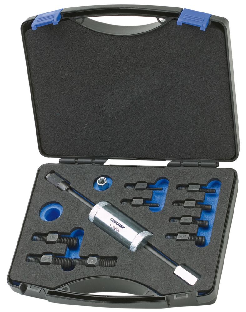 Produktbild GEDORE Gewindeadapter-Satz mit Gleithammer 700 g, 11-tlg