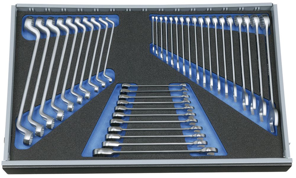 Produktbild GEDORE Ring-Maulschlüssel-Sortiment in Check-Tool-Modul 39-tlg