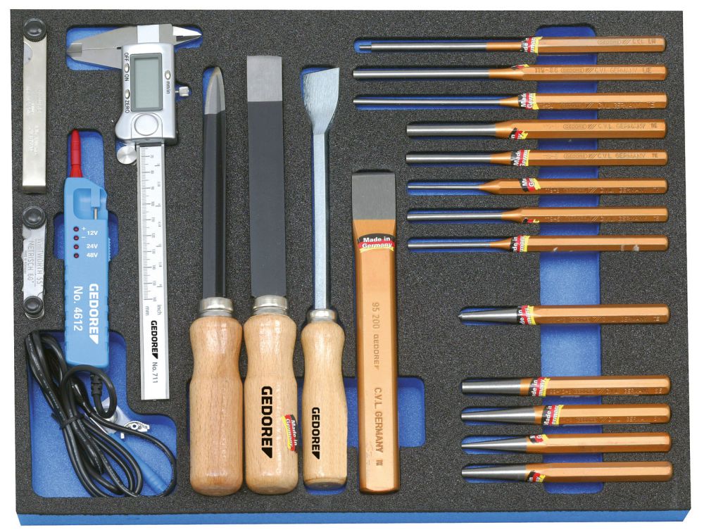 Produktbild GEDORE Werkzeugsortiment in Check-Tool-Modul, 22-tlg