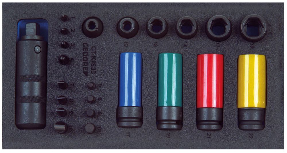 Produktbild GEDORE Schraubenlöser Sortiment 1/2 in Check-Tool-Modul