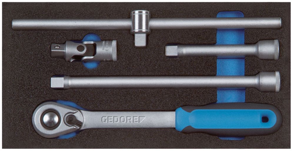 Produktbild Gedore Steckschlüsseleinsätze mit 1/2 Zoll CT Modul 5 teilig