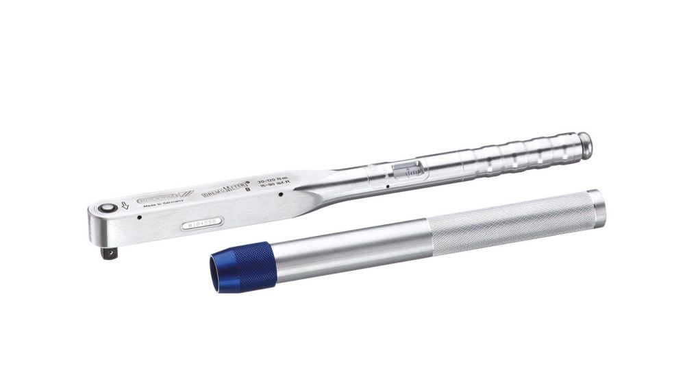 Produktbild GEDORE Drehmoment DREMOMETER BR 1/2" 25-120 Nm mit ALU-Verlängerungsrohr