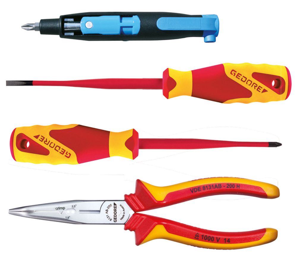 Produktbild GEDORE VDE-Werkzeugsatz 4tlg in L-BOXX Mini
