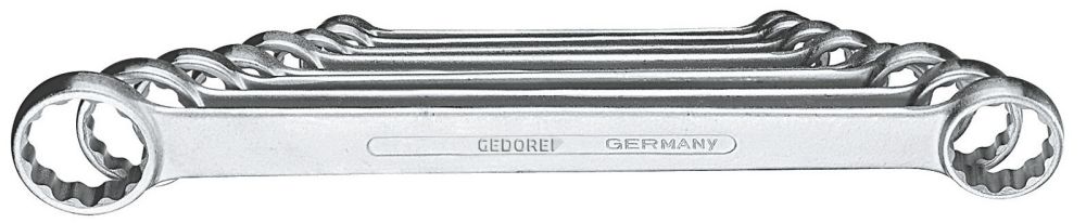 Produktbild GEDORE Doppelringschlüssel Satz 8 Teile mit 6 bis 22 mm