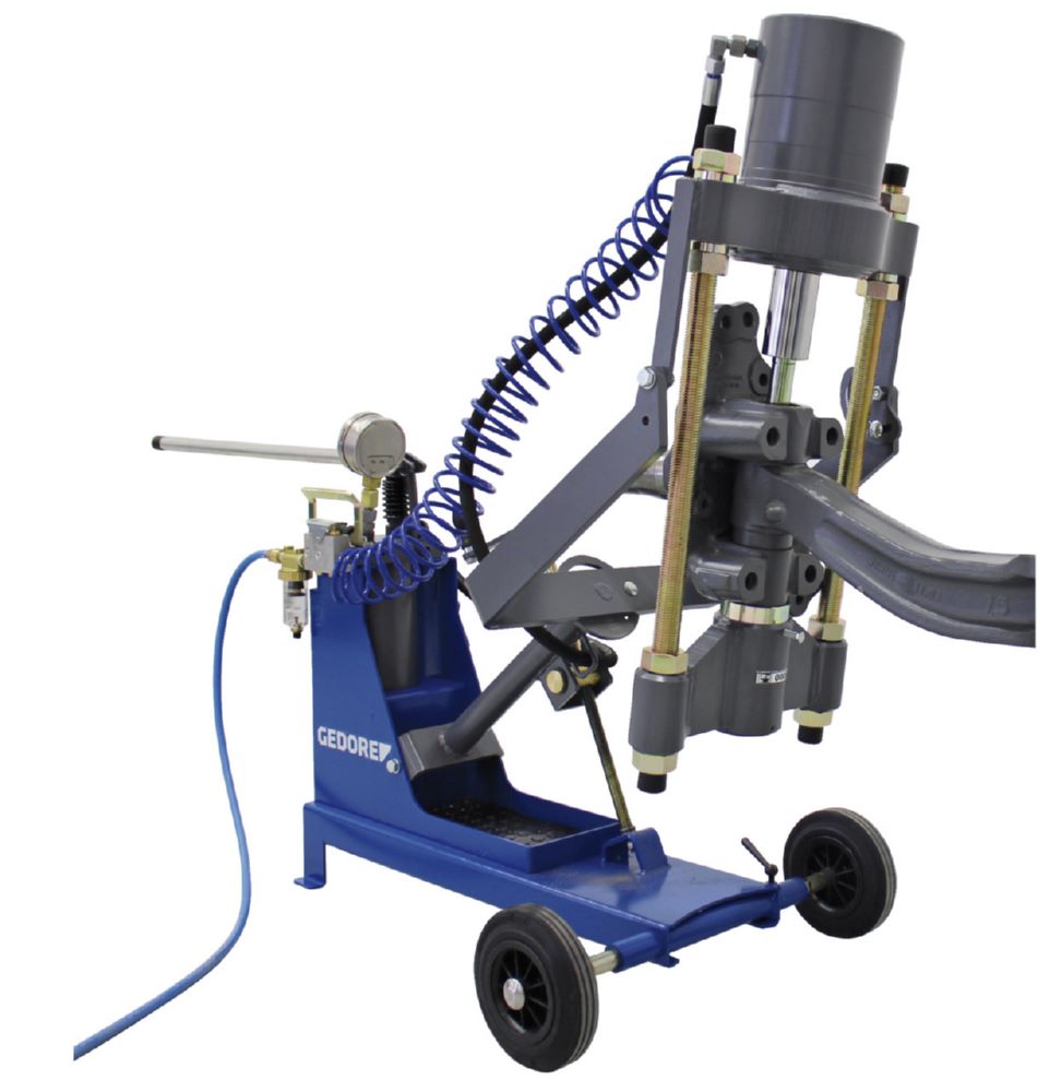 Produktbild GEDORE Achsschenkenbolzen Presse 65 tonnen mit Hülsensatz KL-1000-20 A