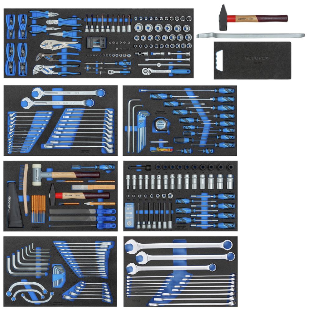 Produktbild GEDORE Profi-Sortiment 306-teilig S-306 AGRAR