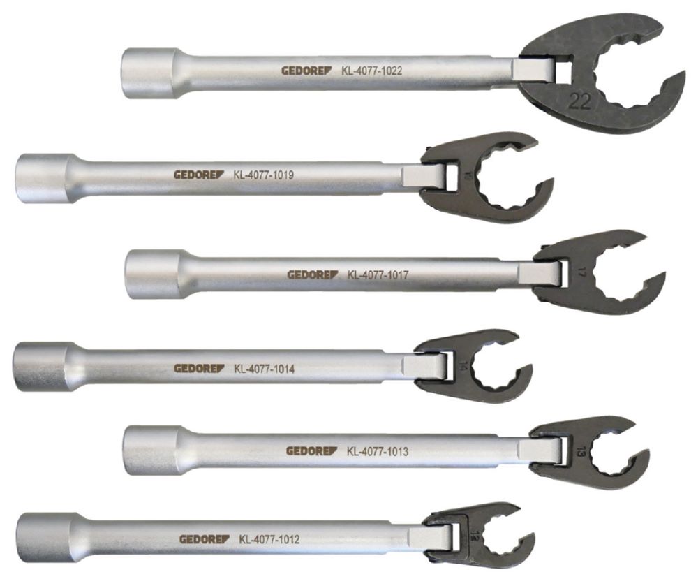 Produktbild GEDORE Gelenk Ringschlüsselsatz offen 150 mm KL-4077-10 K