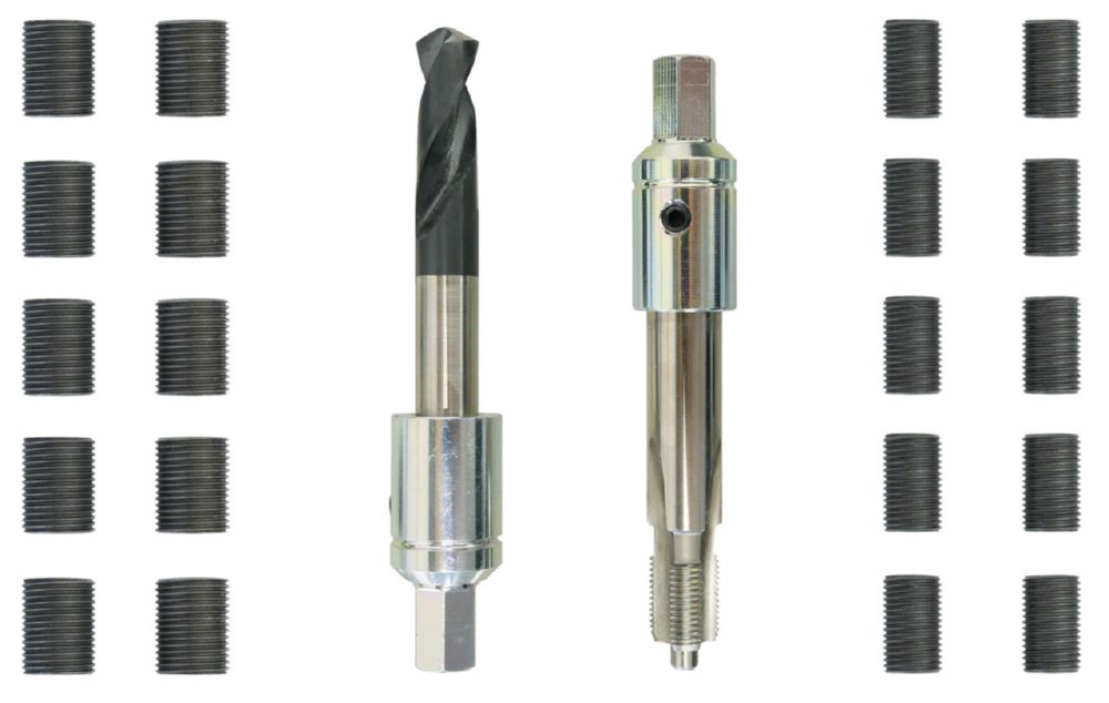 Produktbild KL-0132-57 K Glühkerzen-Gewindereparatur-Satz, Universal, M8x1 + M10x1 bild 2