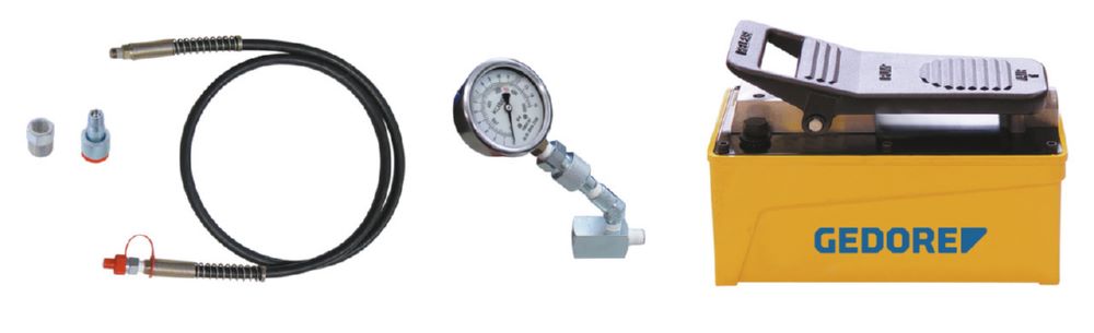 Produktbild KL-0215-36 M25 Hydraulikpumpe, luftbetrieben, 17 t bild 2