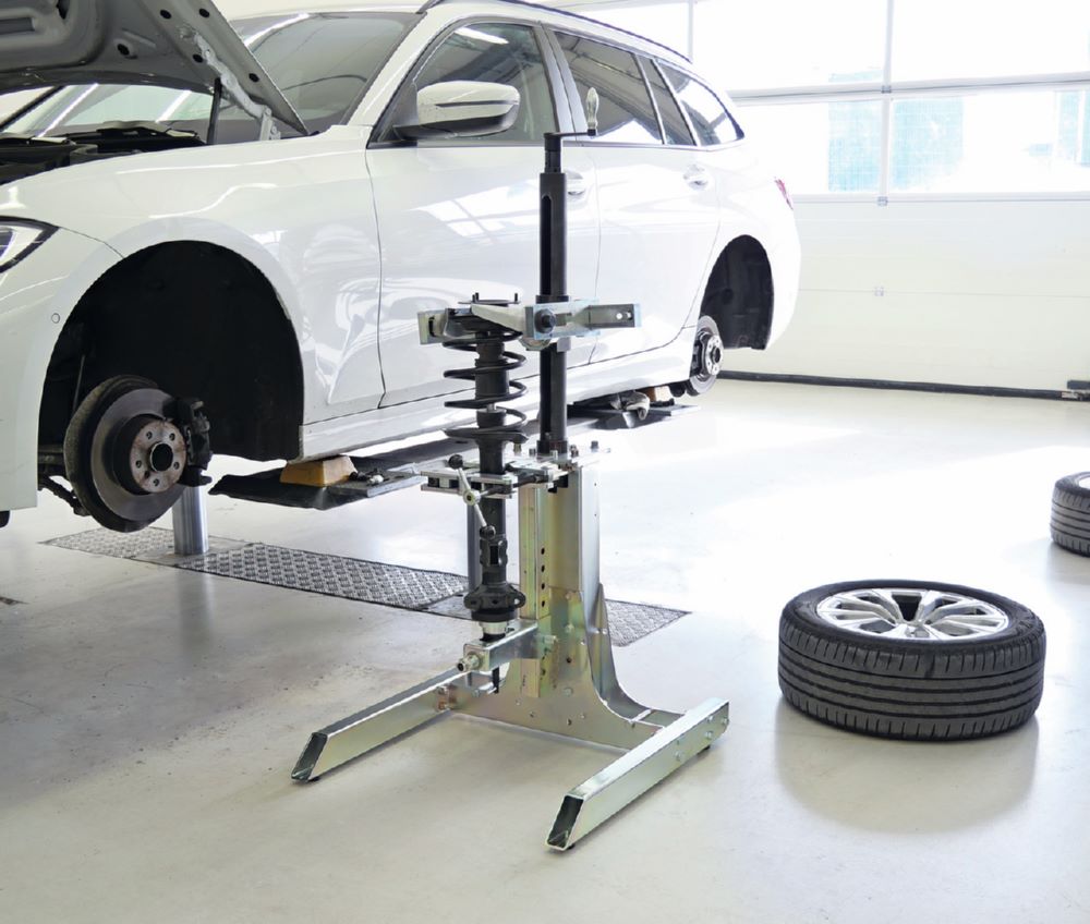 Produktbild KL-5501-500 Mobiles Arbeitsgestell für Federspanner stationär bild 3