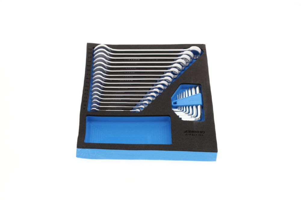 Produktbild TS CT2-7 Ring-Maulschlüssel-Satz in 2/4 Check-Tool-Modul bild 2