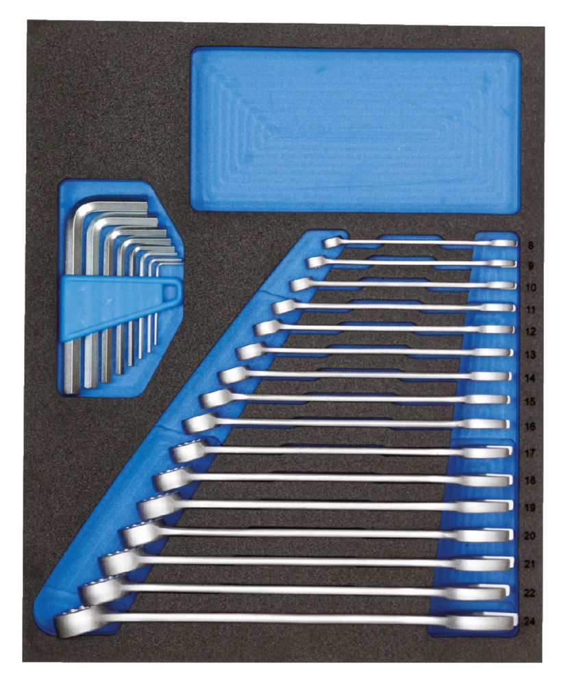 Produktbild GEDORE Ring Maulschlüssel Satz in 2/4 Check Tool Modul TS CT2-7