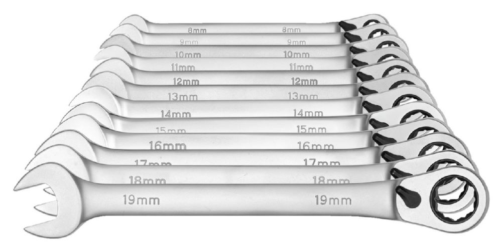 Produktbild R07205112 Ringratschenmaulschlüssel-Satz 12-teilig bild 2