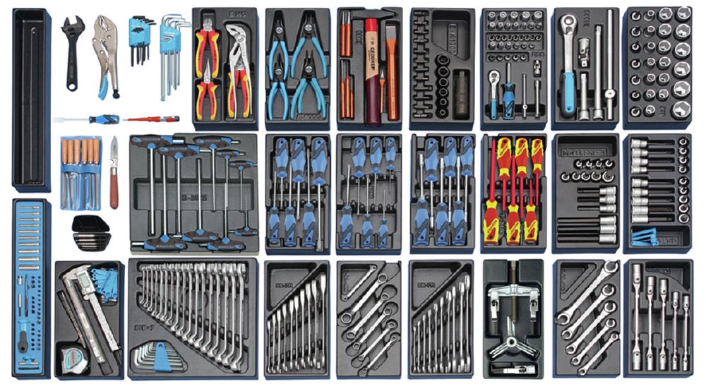 Produktbild 1504 EU Rollwerkbank mit Sortiment bild 39