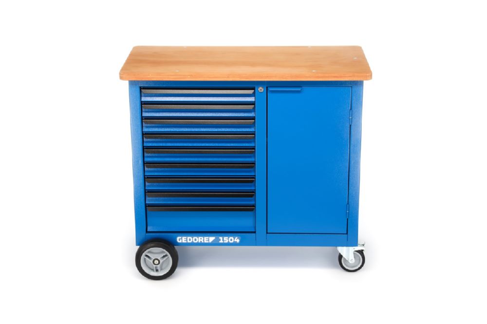 Produktbild 1504 EU Rollwerkbank mit Sortiment bild 7