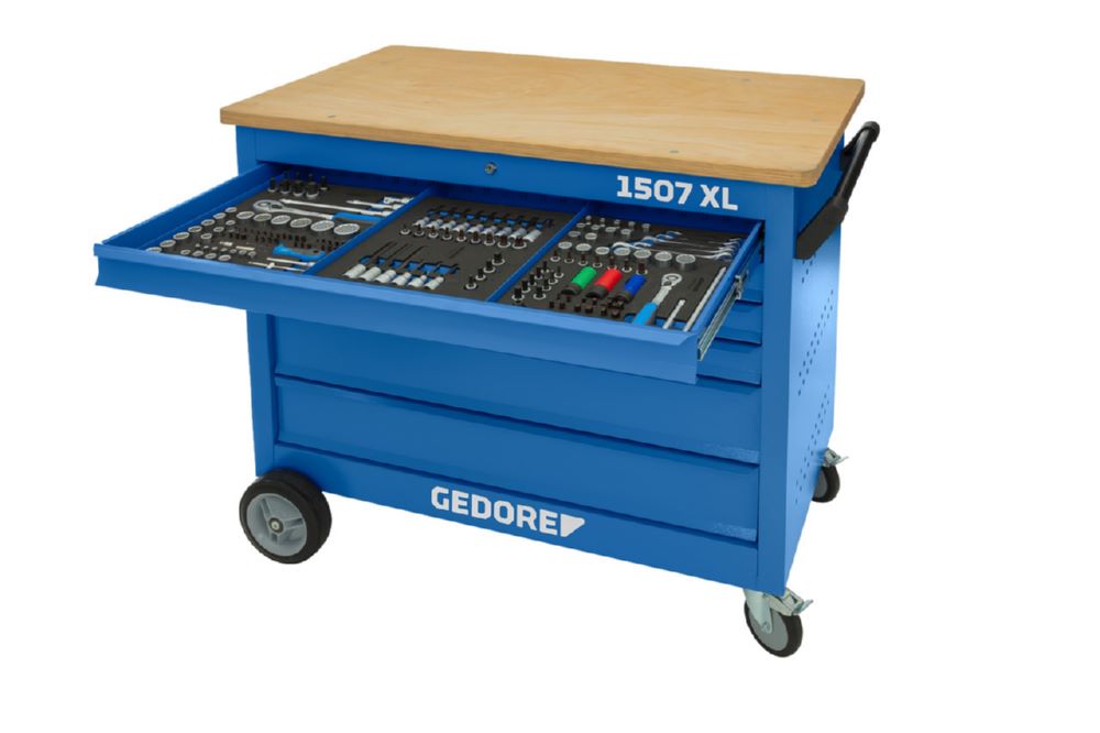 Produktbild GEDORE Rollwerkbank mit Sortiment 1507 XL-TS-308