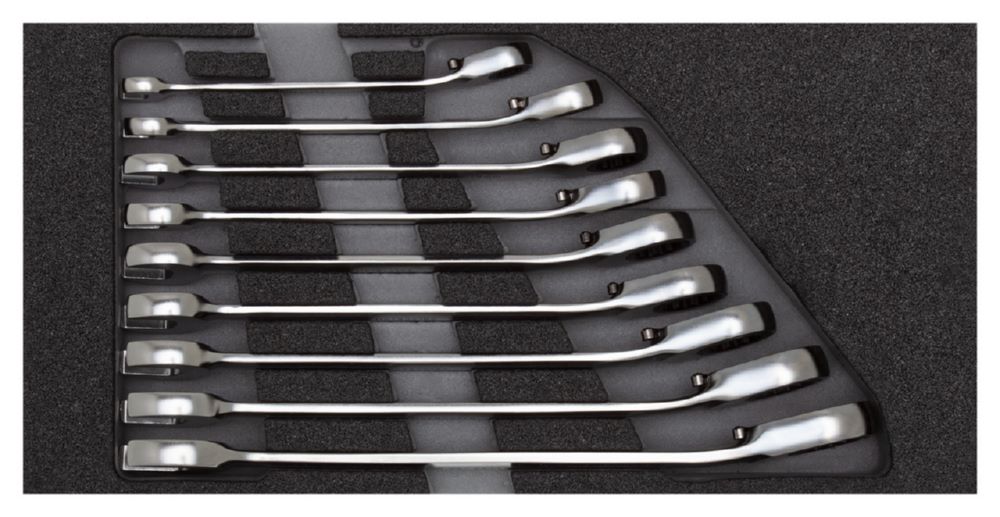 Produktbild GEDORE Schraubenschlüsselsatz 2/6 CT Modul 9 teilig R22150002