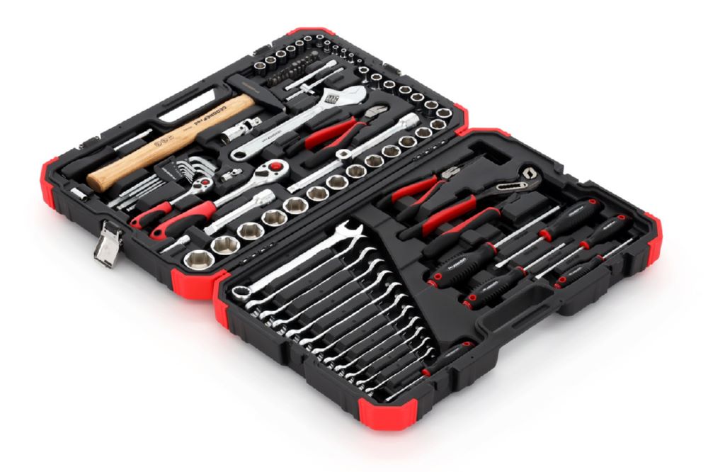 Produktbild R46003100 Steckschlüssel-Satz 1/4"+1/2" 4-32mm 100-teilig bild 2