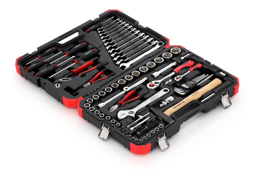 Produktbild R46003100 Steckschlüssel-Satz 1/4"+1/2" 4-32mm 100-teilig bild 3