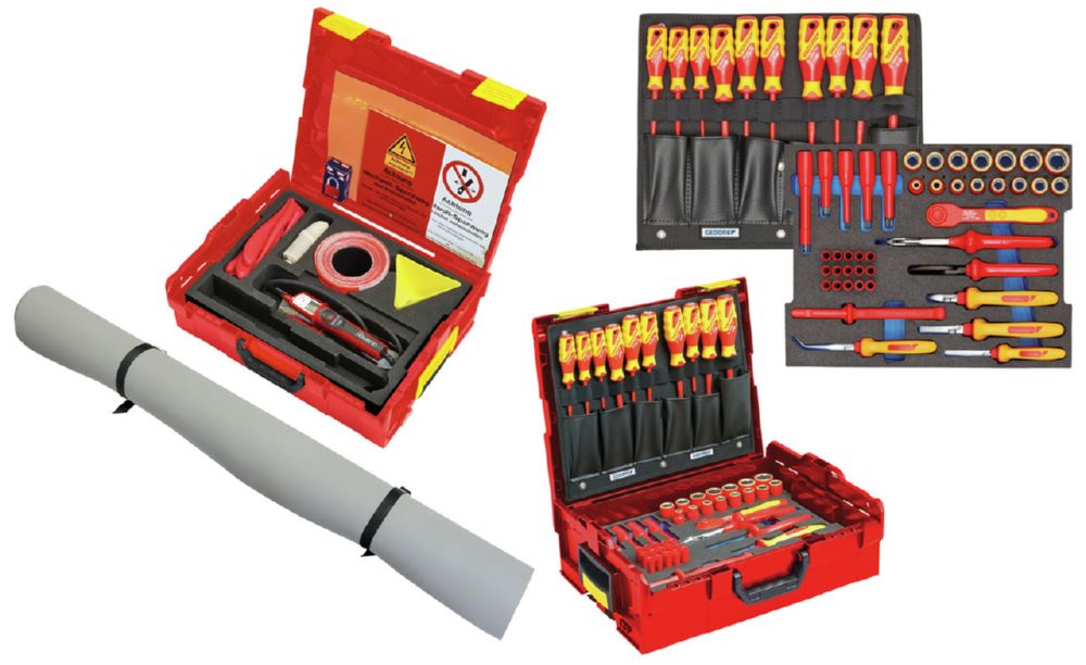 Produktbild GEDORE VDE-Werkzeug HYBRID mit Ergänzung KL-4600-10 Z